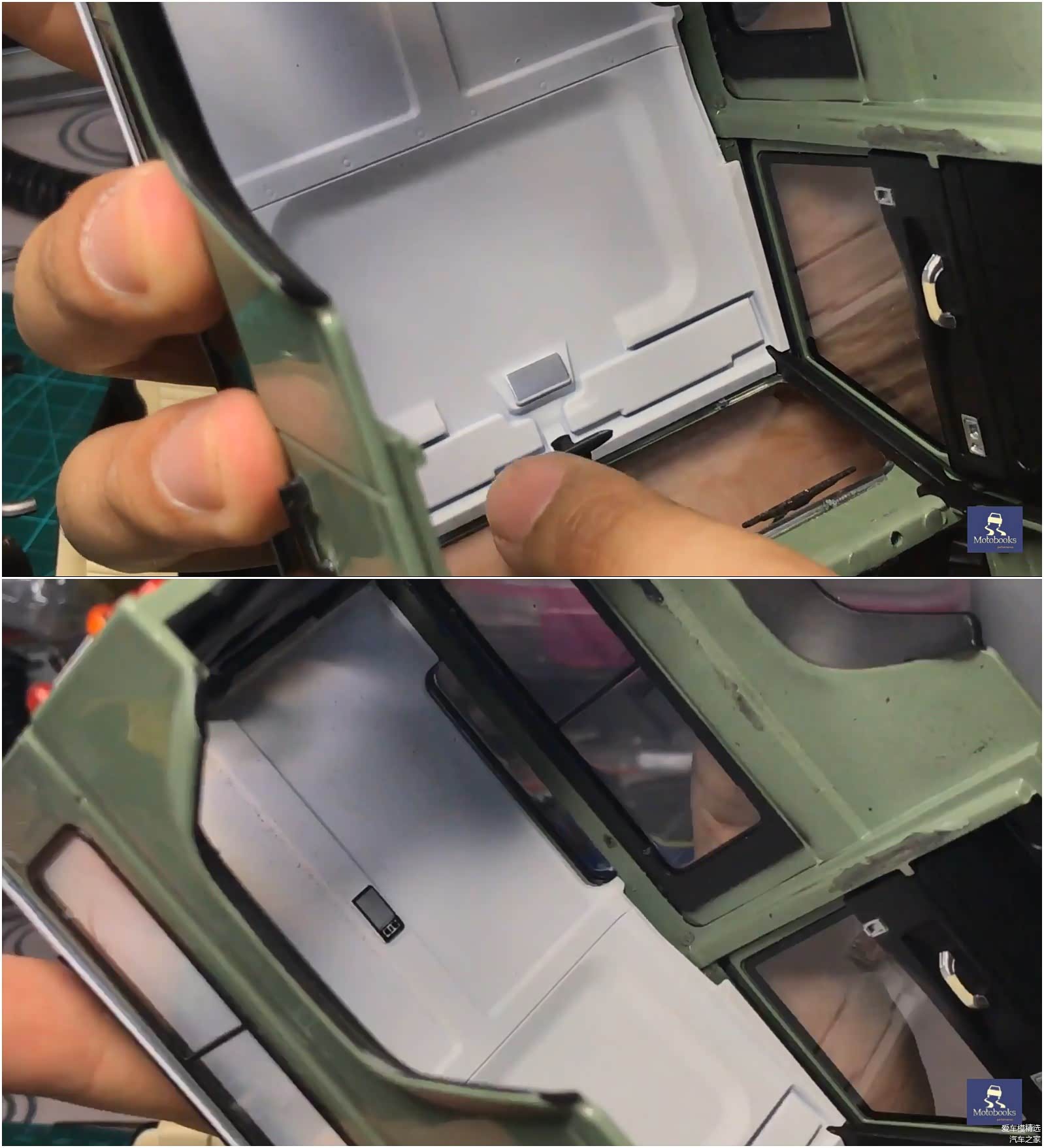 截图自《爱拆车模》第 20 集