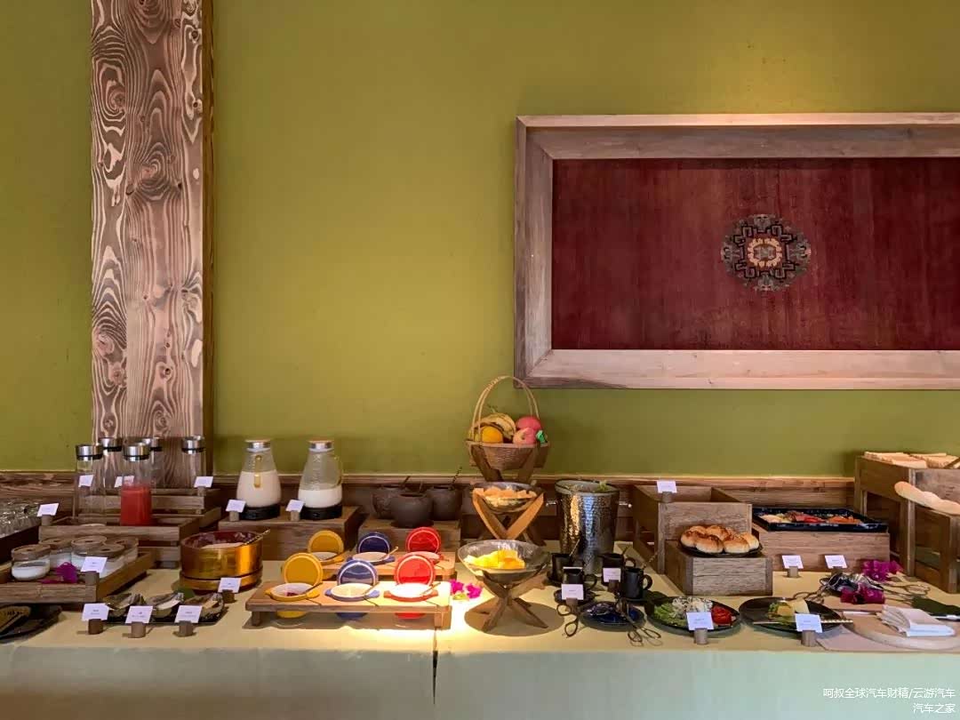 好漂亮的早餐摆台