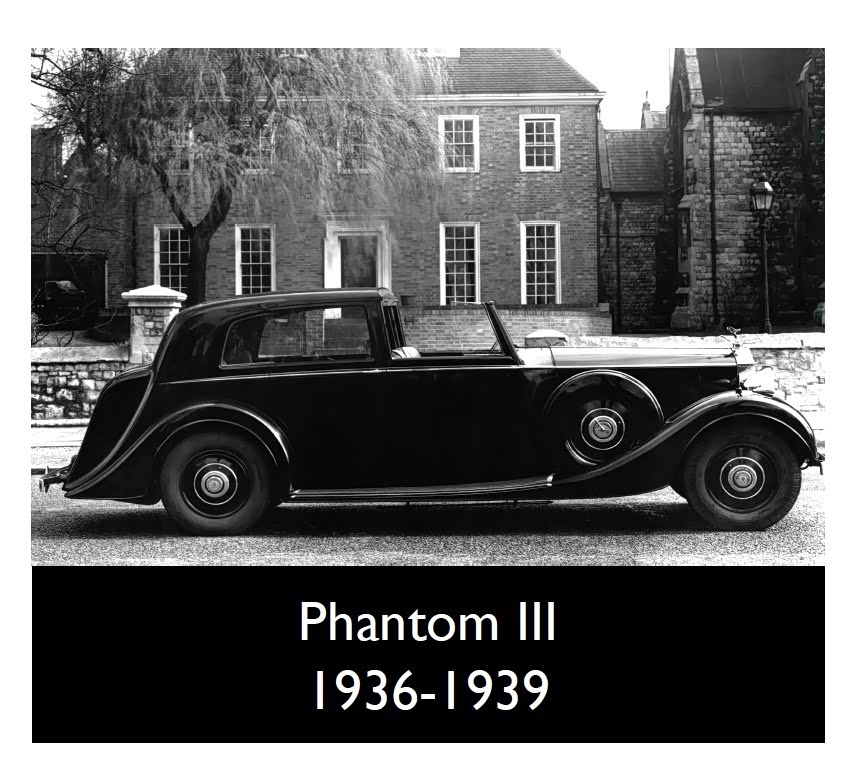 劳斯莱斯原厂标准版的第三代幻影。